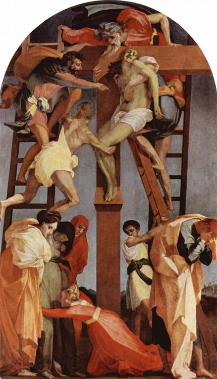 Rosso Fiorentino Deposition (mk08) France oil painting art